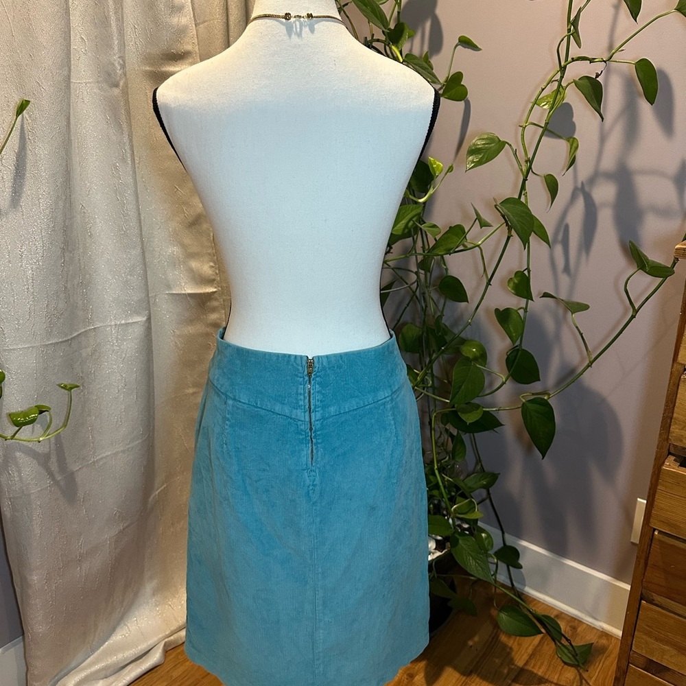 United Colors Of Benetton Teal Skirt. - Picture 2 of 7